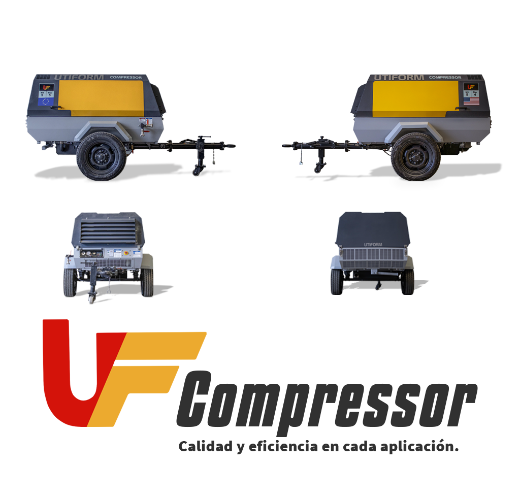 Uf compressor compresores para proyección de mortero utiform