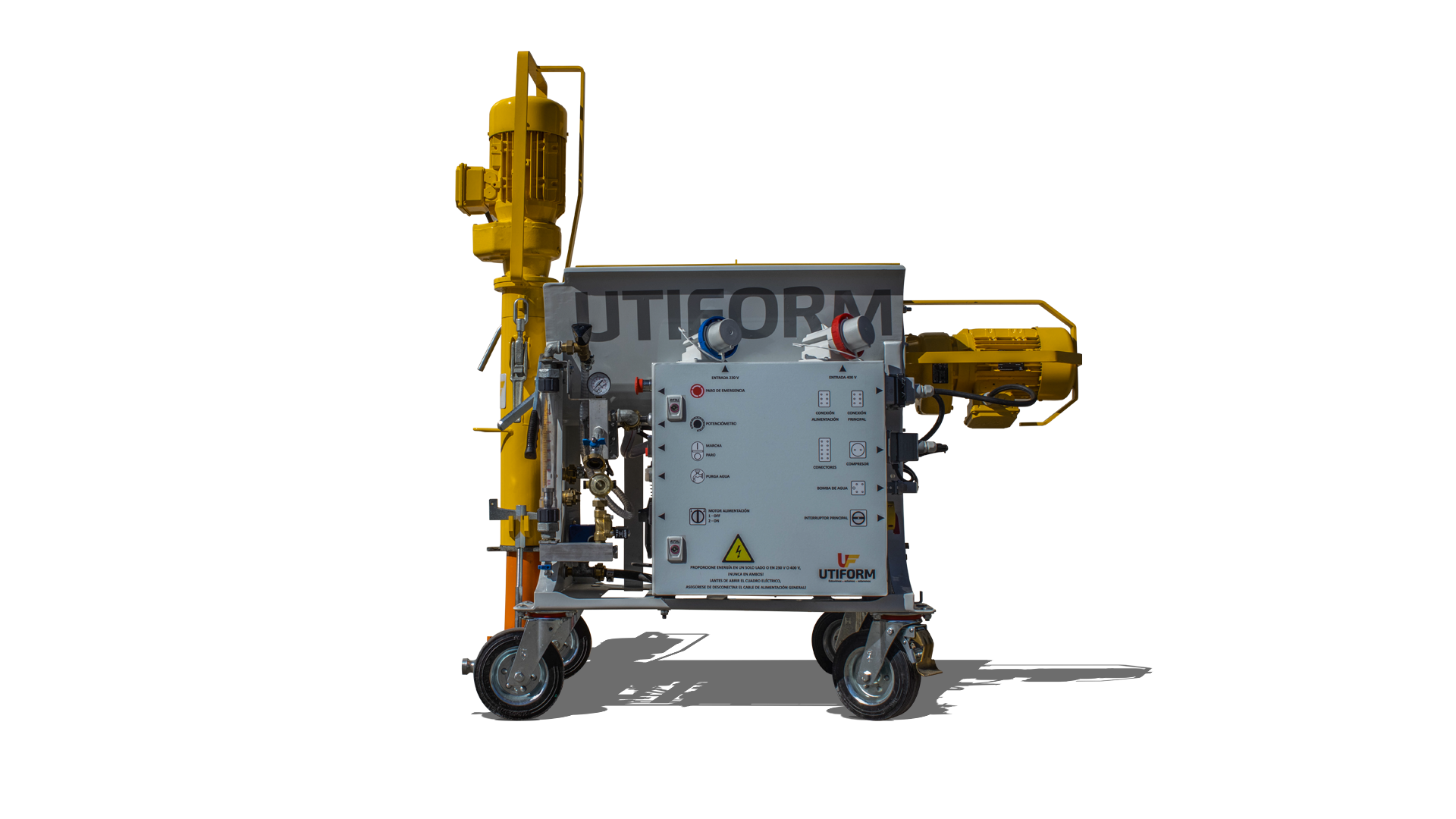 Familia morter mezcladoras uf master